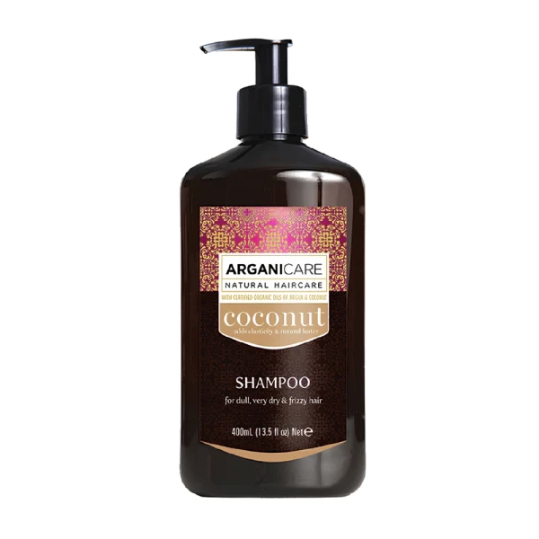 Arganicare Coconut Shampoo szampon do bardzo suchych włosów z efektem puszenia 400ml 