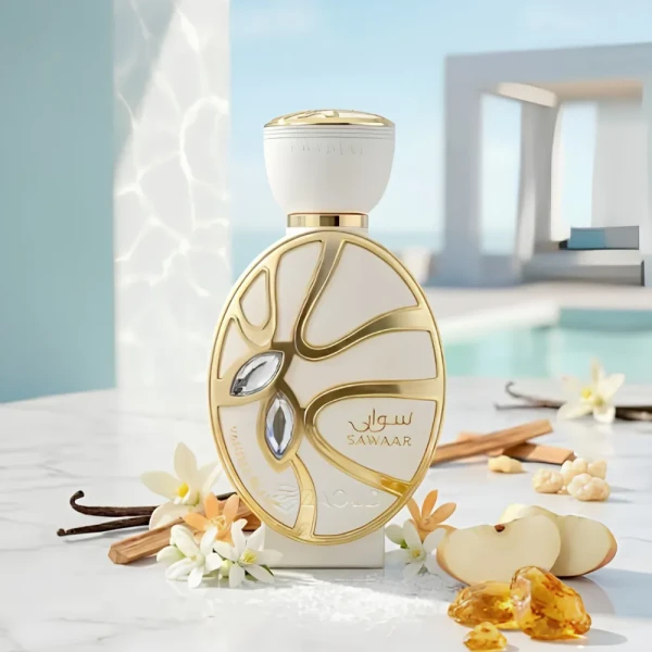 Sawaar Vanille Blanc Khadlaj  extrakt perfum unisex 100ml.webp