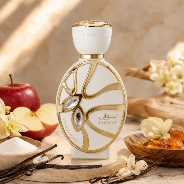 Khadlaj Vanille Blanc Sawaar extrakt perfum unisex 100ml.webp