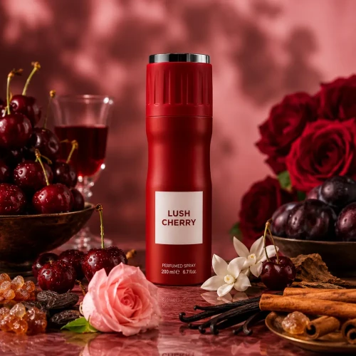 fragrance world lush cherry spray do ciała 200 ml     