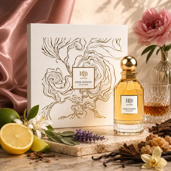 opakowanie Lootah Pink Poison woda perfumowana dla kobiet 80ml