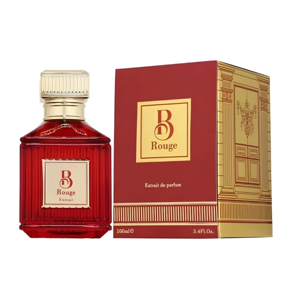 Fragrance World R Rouge extrakt perfum dla kobiet 100ml opakowanie