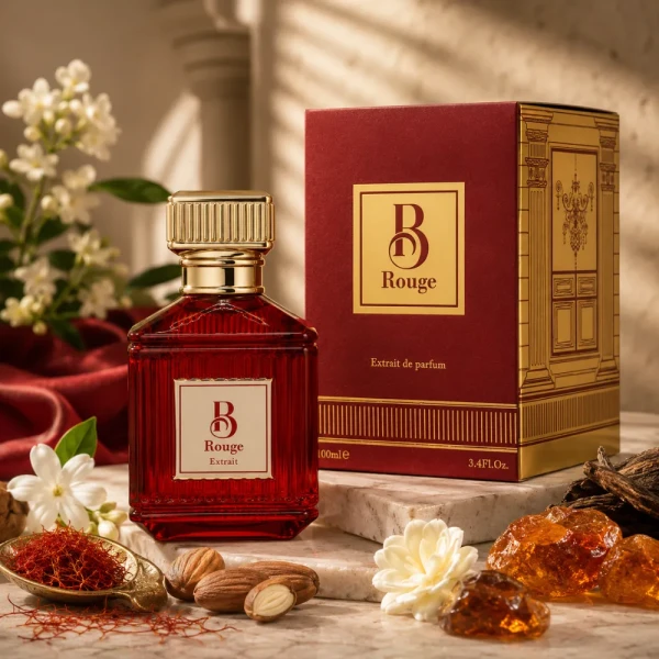 opakowanie Fragrance World R Rouge extrakt perfum dla kobiet 100ml