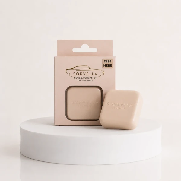 Sorvella samochodowy odświeżacz powietrza Róża & Bergamotka 14g