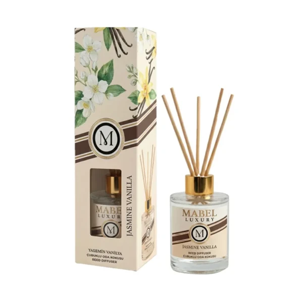 Patyczki zapachowe Mabel Luxury Jasmine Vanilla 100ml