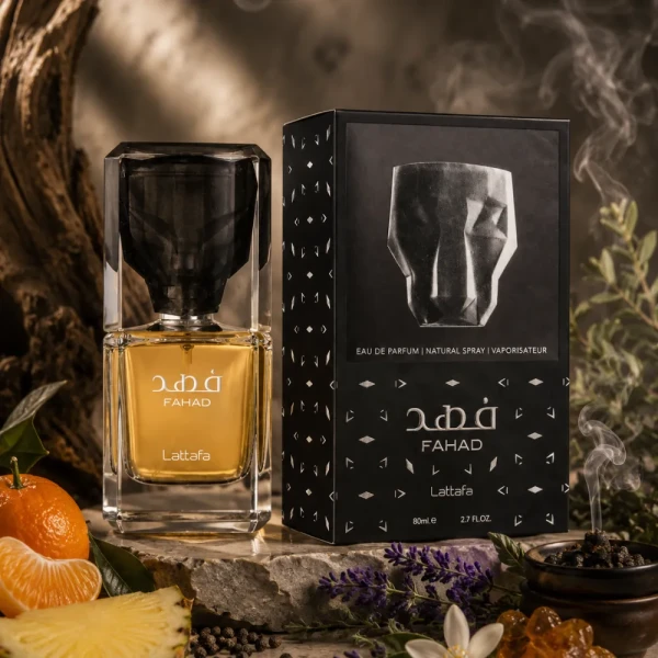 Lattafa Fahad woda perfumowana unisex 80ml opakowanie