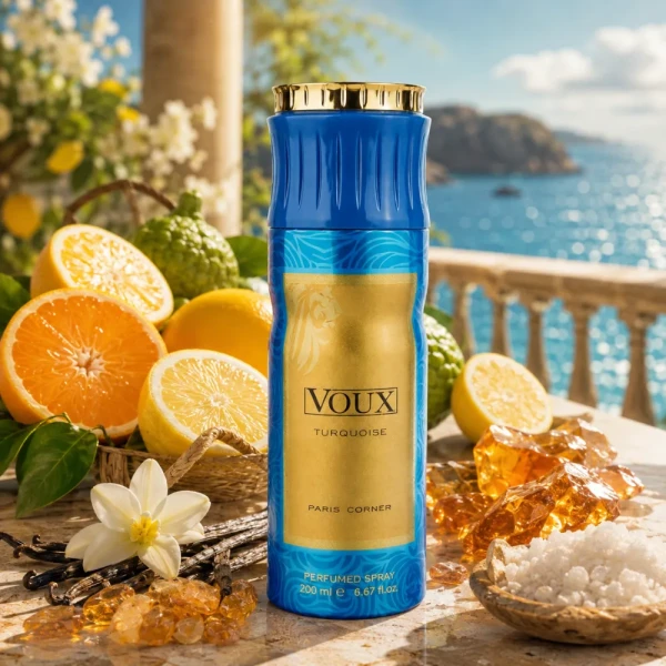 Paris Corner Voux Turquoise dezodorant w sprayu unisex 200ml
