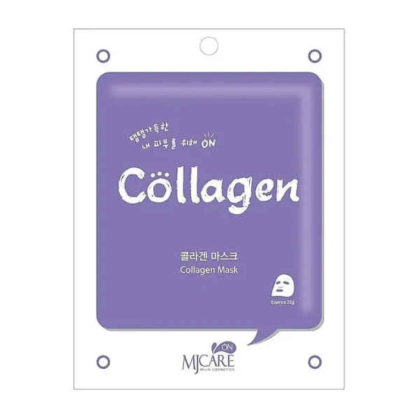 MJCARE Mijin Cosmetics Collagen Mask maseczka w płacie z kolagenem 22g