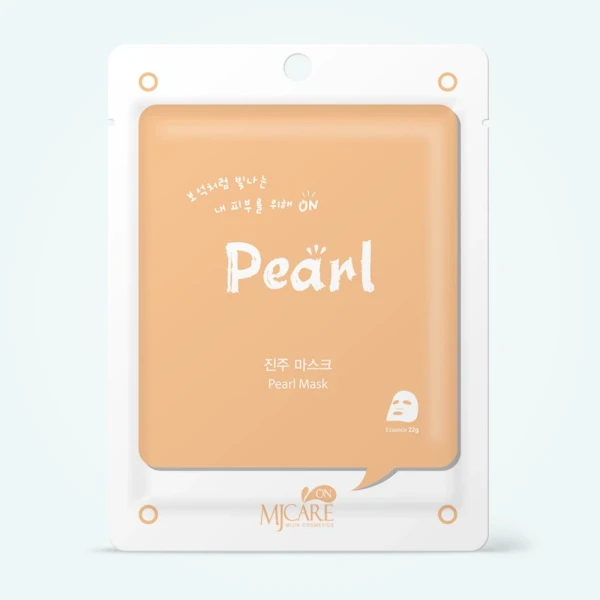 MJCARE Mijin Cosmetics Pearl Mask maseczka w płacie z perłą 22g.webp