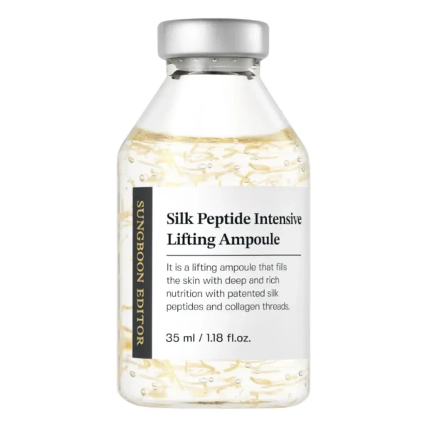 SUNGBOON EDITOR Silk Peptide Intensive Lifting Ampoule koreańska ampułka liftingująca z jedwabiem i EGF 35ml.webp