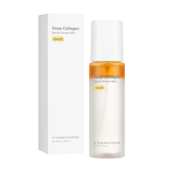 SUNGBOON EDITOR Deep Collagen Barrier Serum Mist Koreańska mgiełka-serum z kolagenem i peptydami 100ml .webp