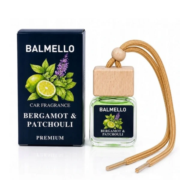 Balmello Bergamot & Patchouli Premium perfumowany zapach do samochodu 10ml