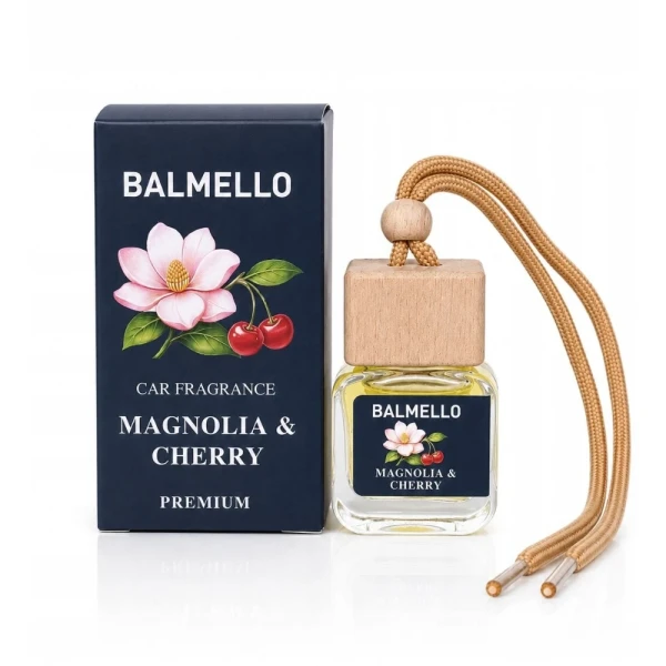 Balmello Magnolia & Cherry Premium perfumowany zapach do samochodu 10ml