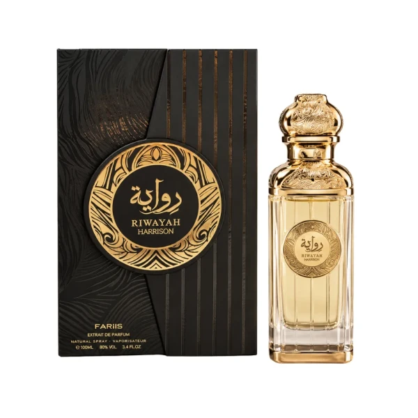 Fariis Riwayah Harrison extrakt perfum dla kobiet 100ml bez tła