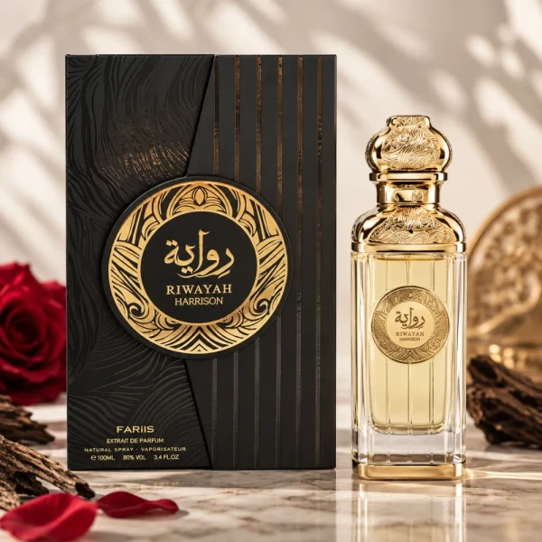 Fariis Riwayah Harrison extrakt perfum dla kobiet 100ml opakowanie