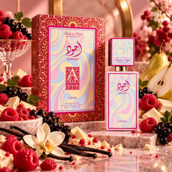 Lattafa Ajwad Pink to Pink Creamy Elixir woda perfumowana dla kobiet 60ml