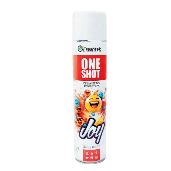 Perfumowany odświeżacz powietrza Freshtek ONE SHOT Joy 600ml.webp