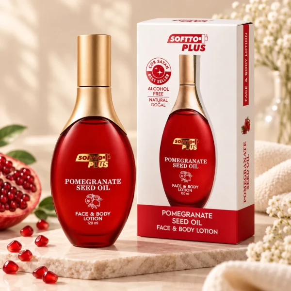 Softto Plus Pomegranate Seed Oil Face & Body Lotion - turecki balsam do twarzy i ciała 120ml