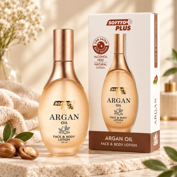 oftto Plus Argan Oil Face & Body Lotion - turecki balsam do twarzy i ciała 120ml
