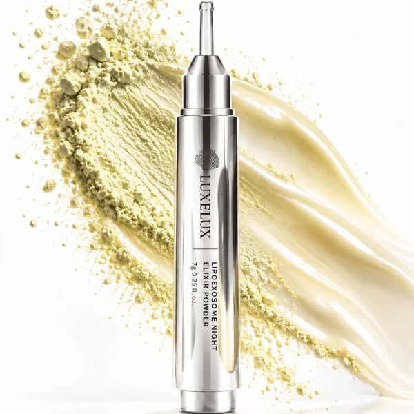 Luxelux Lipoexosome Night Elixir Powder odżywczy puder upiększający na noc 7g