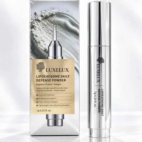 Luxelux Lipoxosome Daily Defense Powder lekki puder na dzień 7g