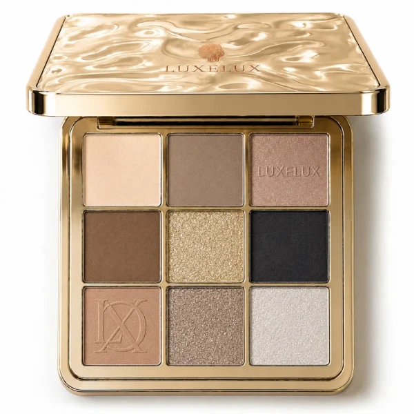Luxelux Mirror Crystal Nine Color Palette - paletka cieni do powiek