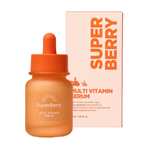 Patch Holic Super berry Multi Vitamin Serum multiwitaminowe serum do twarzy z kompleksem owoców 30ml.webp