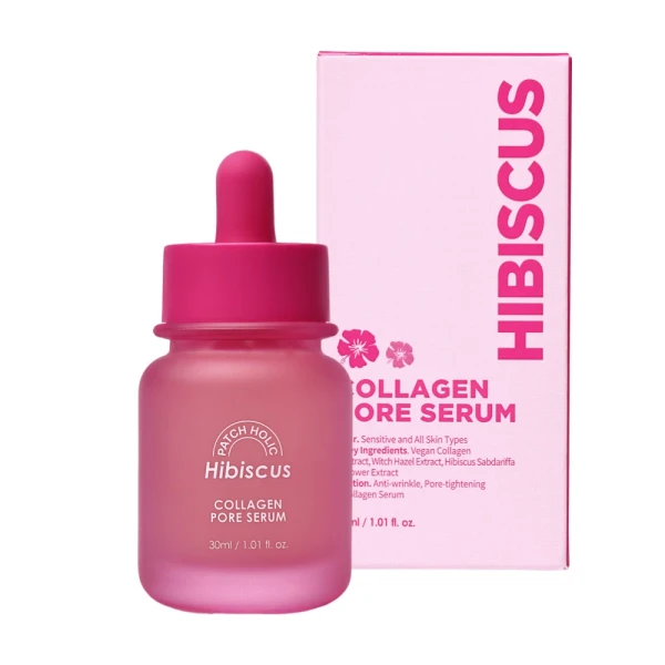 Patch Holic Hibisscus Collagen Pore Serum serum do twarzy z hibiskusem i kolagenem 30ml