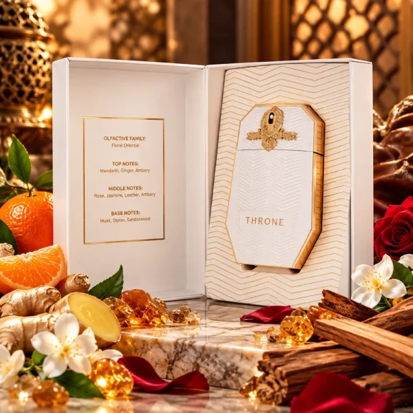 Maison Asrar Throne woda perfumowana unisex 100ml opakowanie