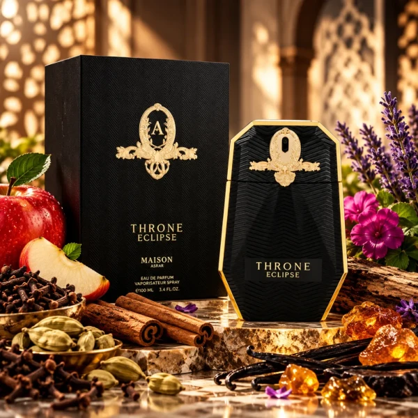 Maison Asrar Throne Eclipse woda perfumowana unisex opakowanie