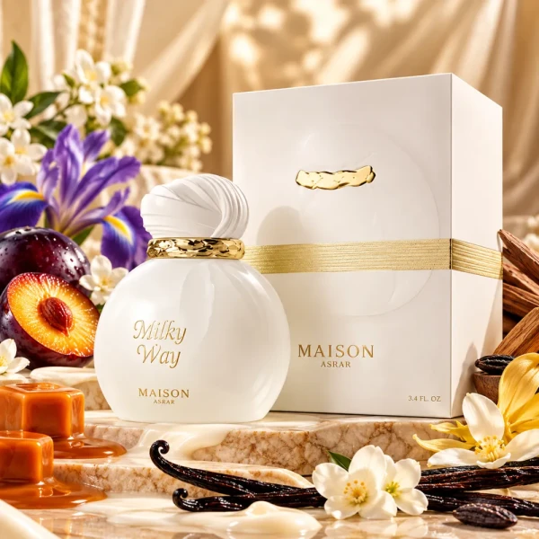 Maison Asrar Milky Way woda perfumowana unisex 100ml opakowanie