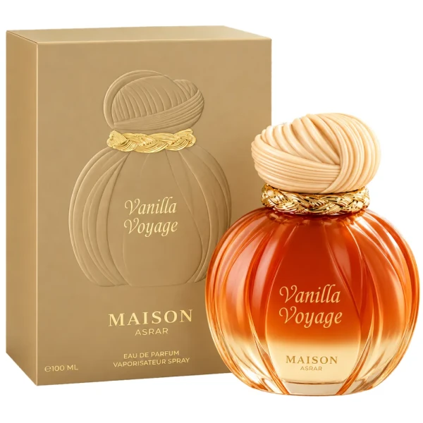 Maison Asrar Vanilla Voyage woda perfumowana dla kobiet opakowanie