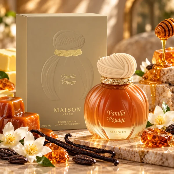 Maison Asrar Vanilla Voyage woda perfumowana dla kobiet nuty zapachowe