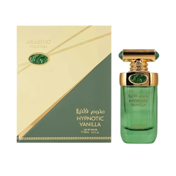 opakowanie Arabiyat Prestige Hypnotic Vanilla woda perfumowana dla kobiet 100ml