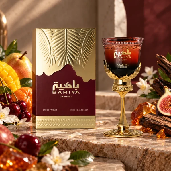 Arabiyat Prestige Bahiya Garnet woda perfumowana dla kobiet 100ml  opakowanie