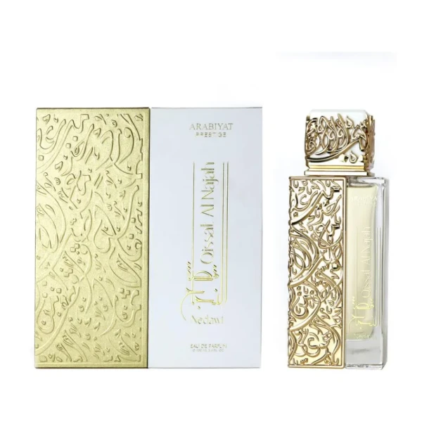 opakowanie Arabiyat Prestige Qissat Al Najah Nedawi woda perfumowana unisex 100ml