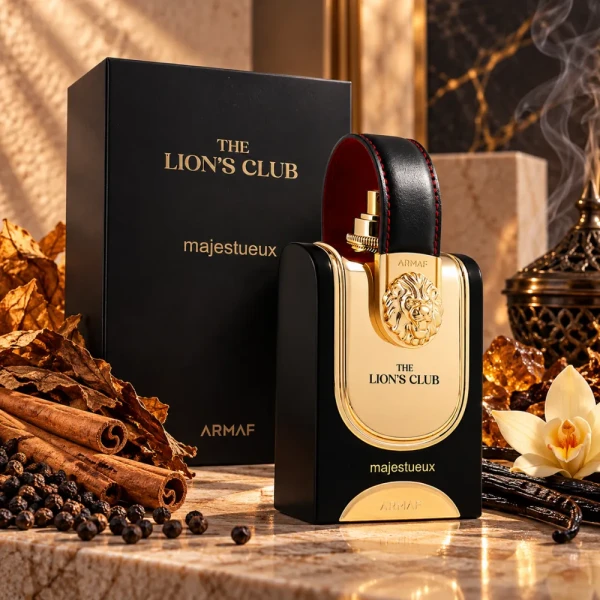 Armaf Lion's Club Majestueux woda perfumowana unisex 100ml opakowanie