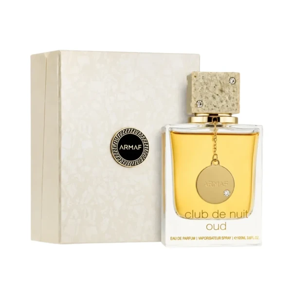 opakowanie Armaf Club de Nuit Oud woda perfumowana unisex 105ml