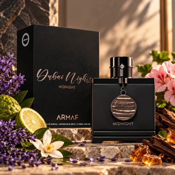 opakowanie Armaf Dubai Nights Midnight woda perfumowana dla mężczyzn 100ml