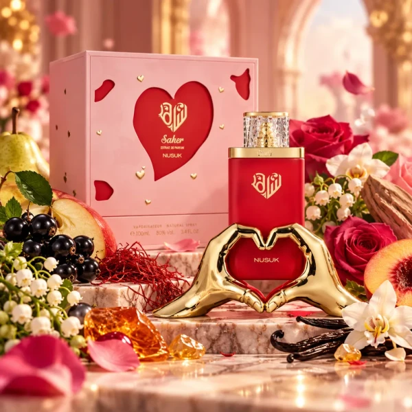 Nusuk Saher ekstrakt perfum dla kobiet 100ml nuty zapachowe