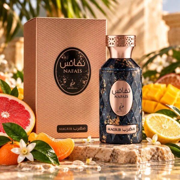 Khadlaj Nafais Magrib woda perfumowana unisex 100ml nuty zapachowe