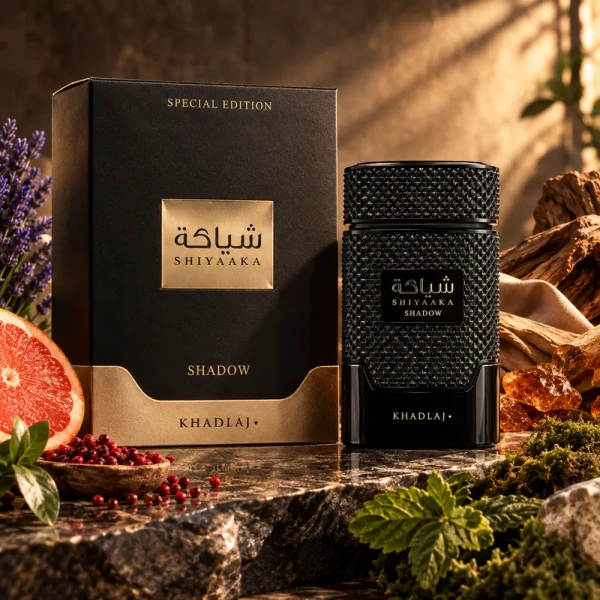 Khadlaj Shiyaaka Shadow woda perfumowana dla mężczyzn 100ml opakowanie