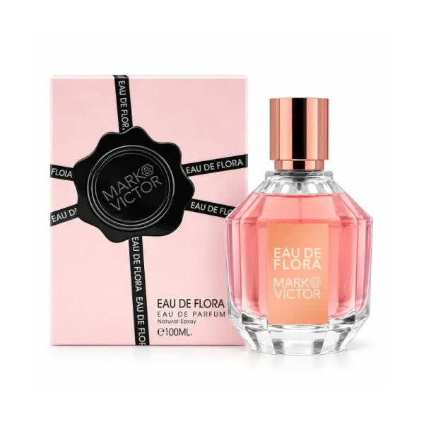 opakowanie Fragrance World Eau De Flora Mark&Victor woda perfumowana dla kobiet 100ml