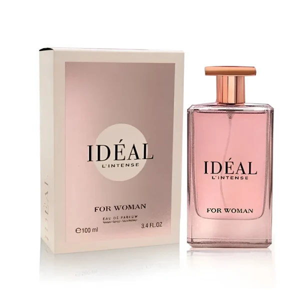 opakowanie Fragrance World Ideal l intense woda perfumowana dla kobiet 100ml