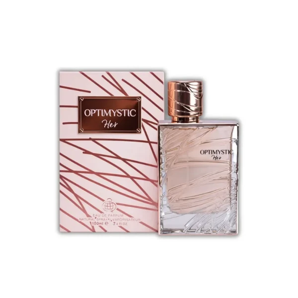 Fragrance World Optimystic for Her woda perfumowana dla kobiet 100 ml opakowanie