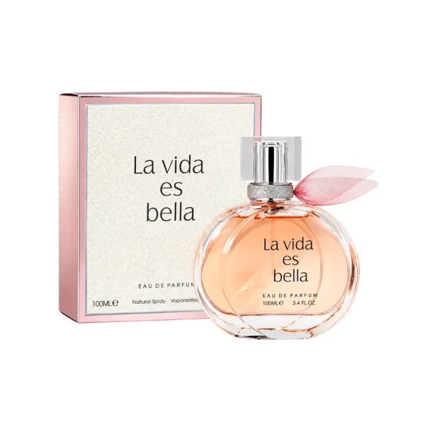 opakowanie Fragrance World La Vida Es Bella woda perfumowana dla kobiet 100ml