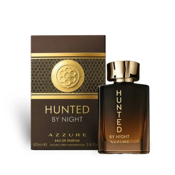 Fragrance World Azzure Hunted By Night woda perfumowana dla mężczyzn 100ml opakowanie