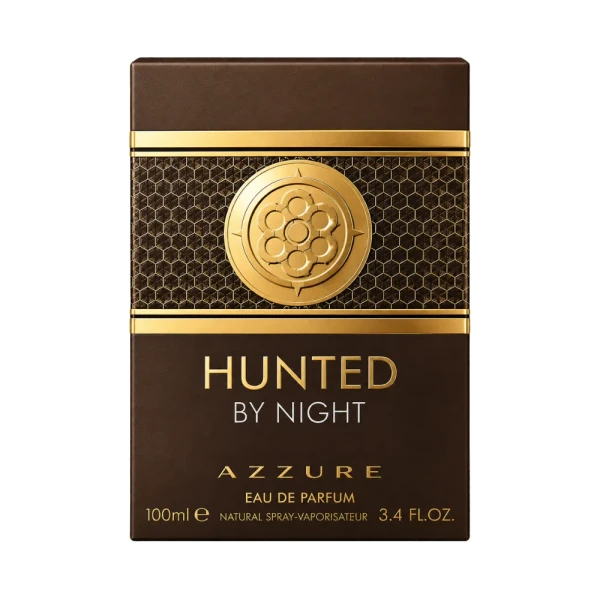 opakowanie Fragrance World Azzure Hunted By Night woda perfumowana dla mężczyzn 100ml