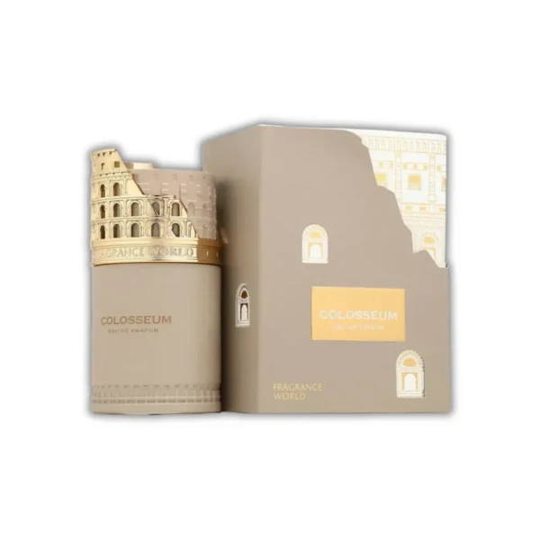 opakowanie Fragrance World Colosseum woda perfumowana unisex 100ml
