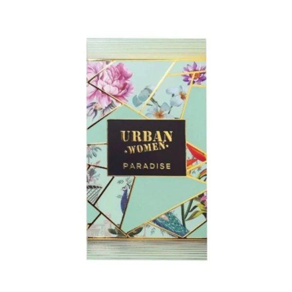 opakowanie Fragrance World Urban Woman Paradise woda perfumowana dla kobiet 90ml